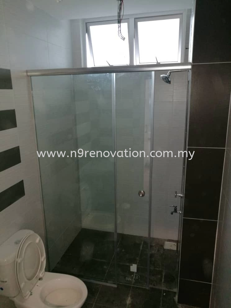 Shower Screen Tempered Glass