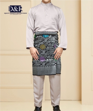 Baju Melayu Cekak Musang set - Elegan Berbaur Budaya | #OEM Busana Muslim