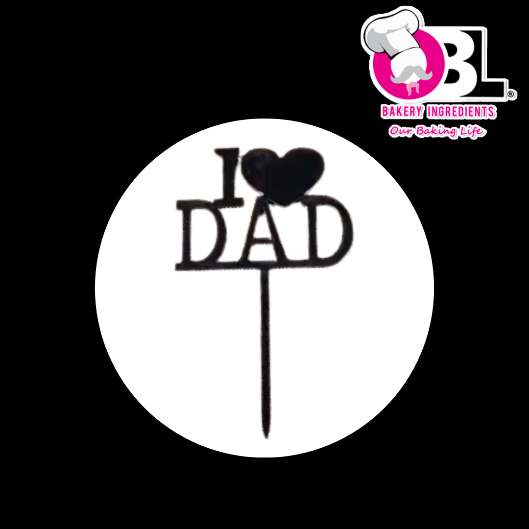 116206 ACRYLIC I LOVE DAD