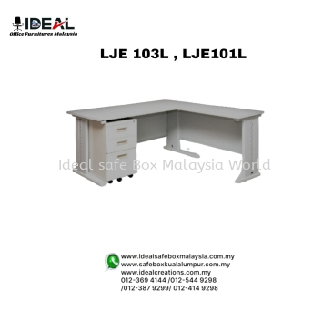 Office Steel Desk Table LJE 103L, LJE 101L