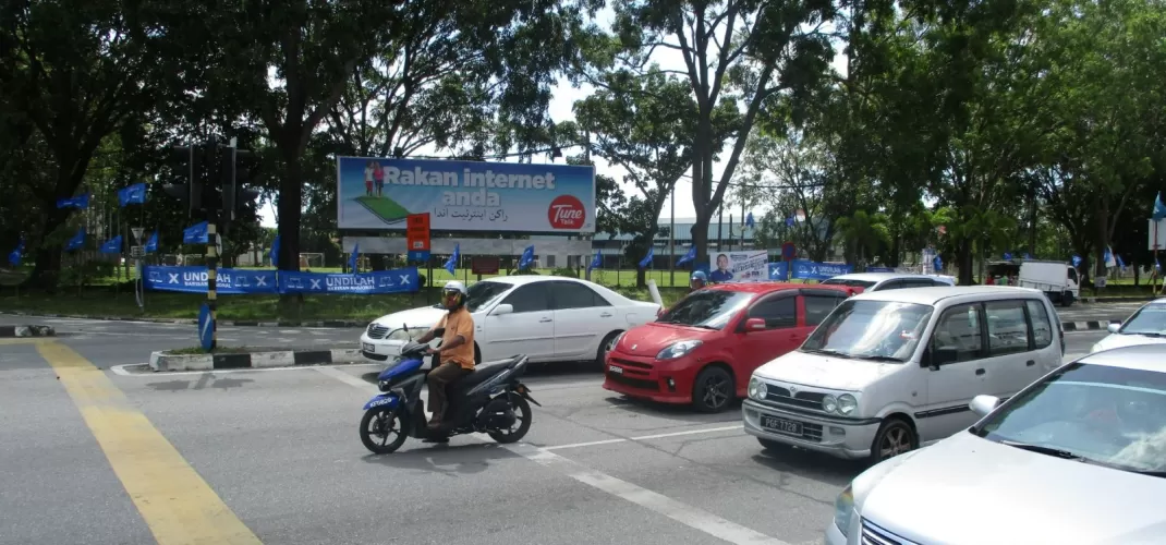 At the Junction of Jalan Putra, Alor Setar