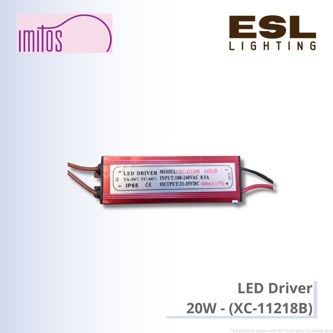 IMITOS LED Driver 20W - XC-11218B IP65