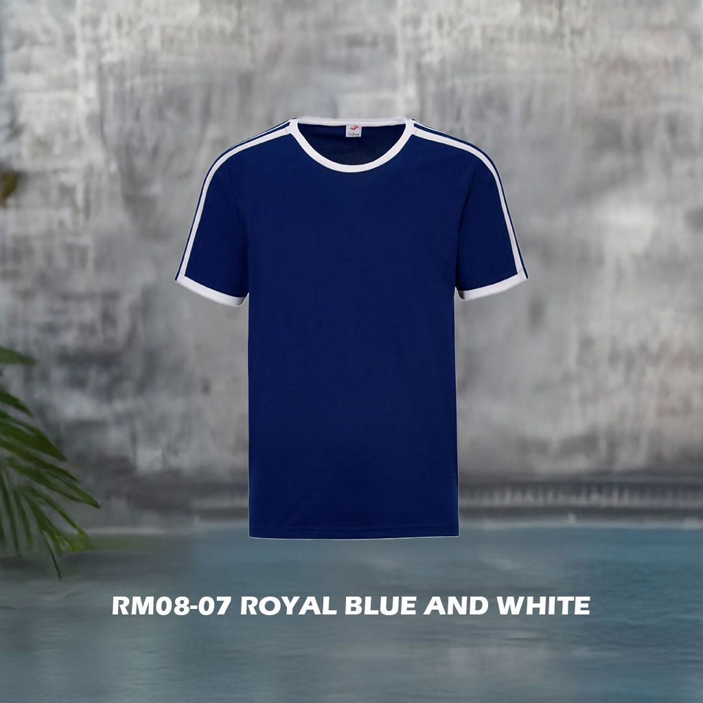 RM08-07 Royal Blue and White