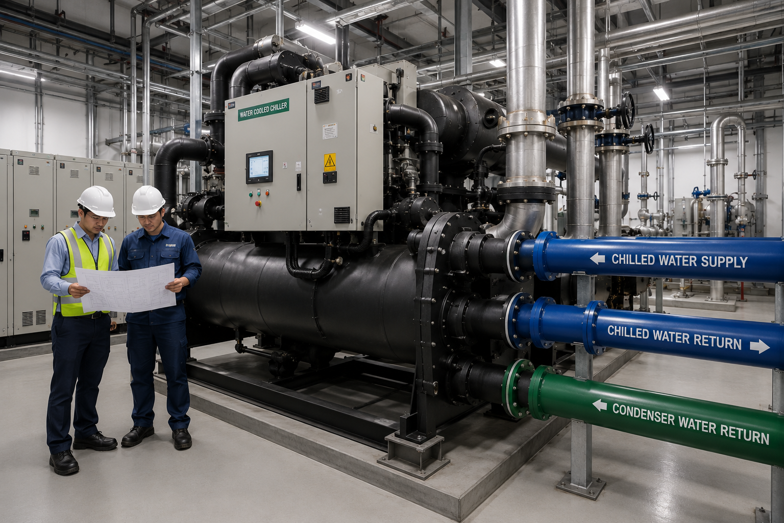 Single-source commercial chiller contractor