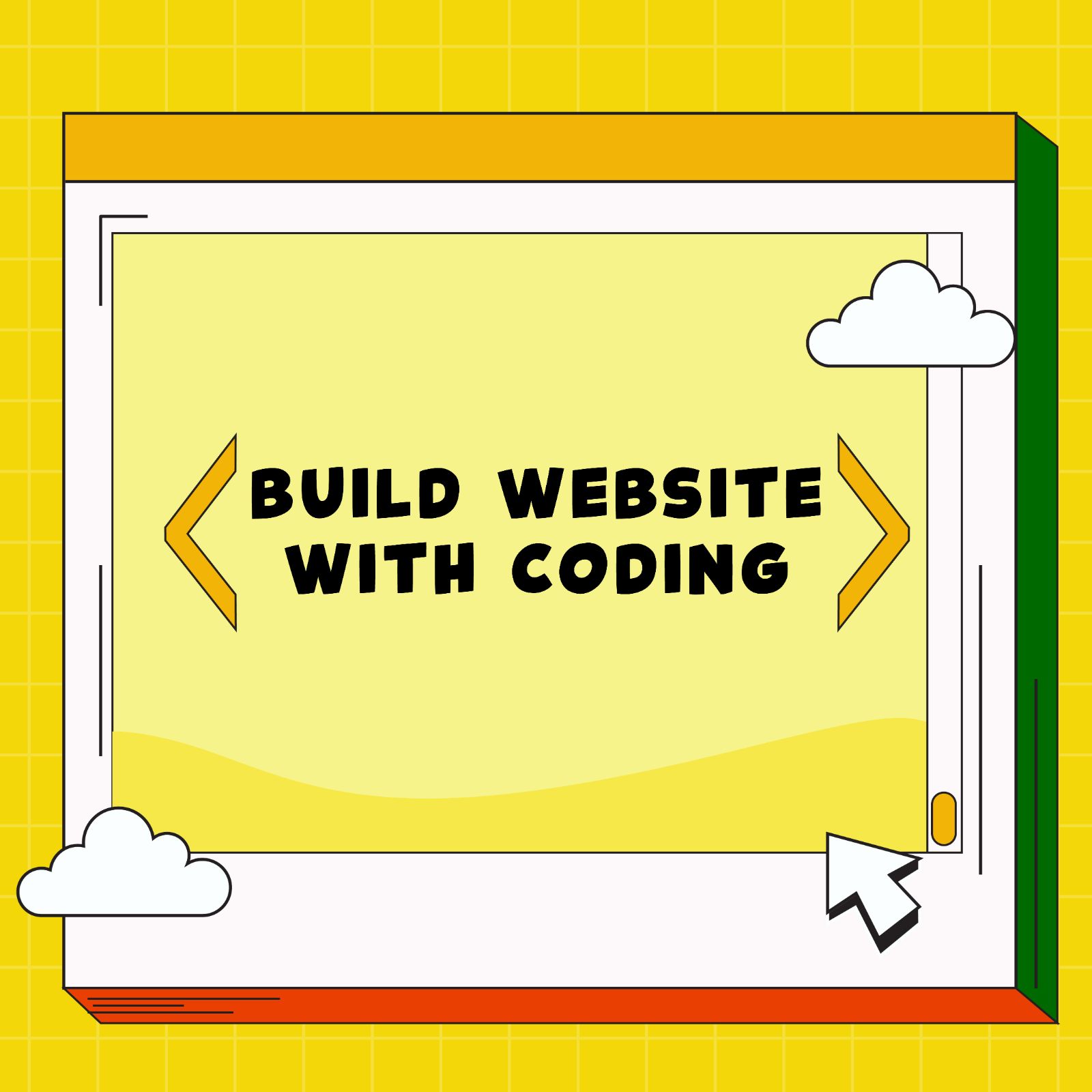 Build Website With Coding (13 years old and above)