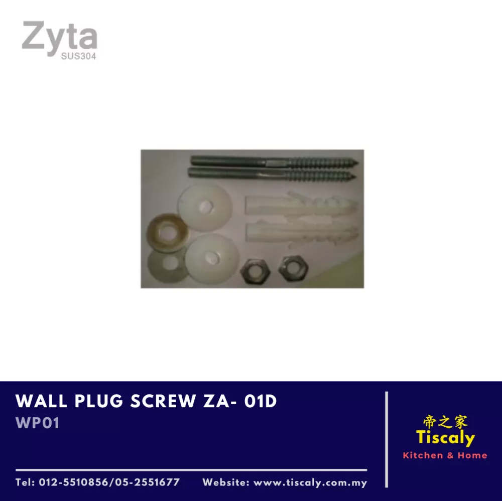 ZYTA WALL PLUG SCREW - ZA-01D WP01