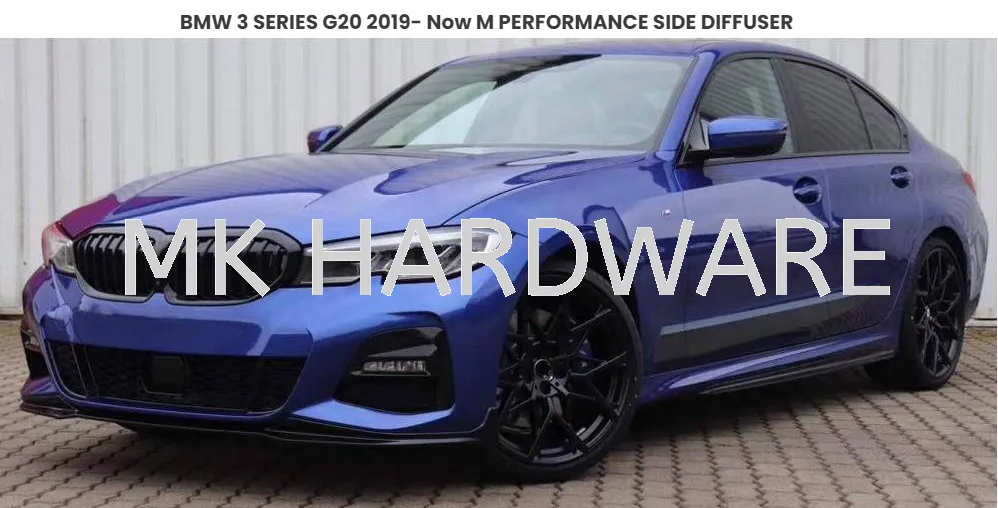 BMW 3 SERIES G20 2019- Now M PERFORMANCE SIDE DIFFUSER