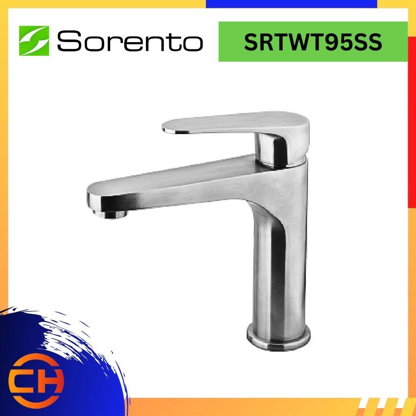 SORENTO BASIN COLD TAP SRTWT95SS Basin Cold Tap 