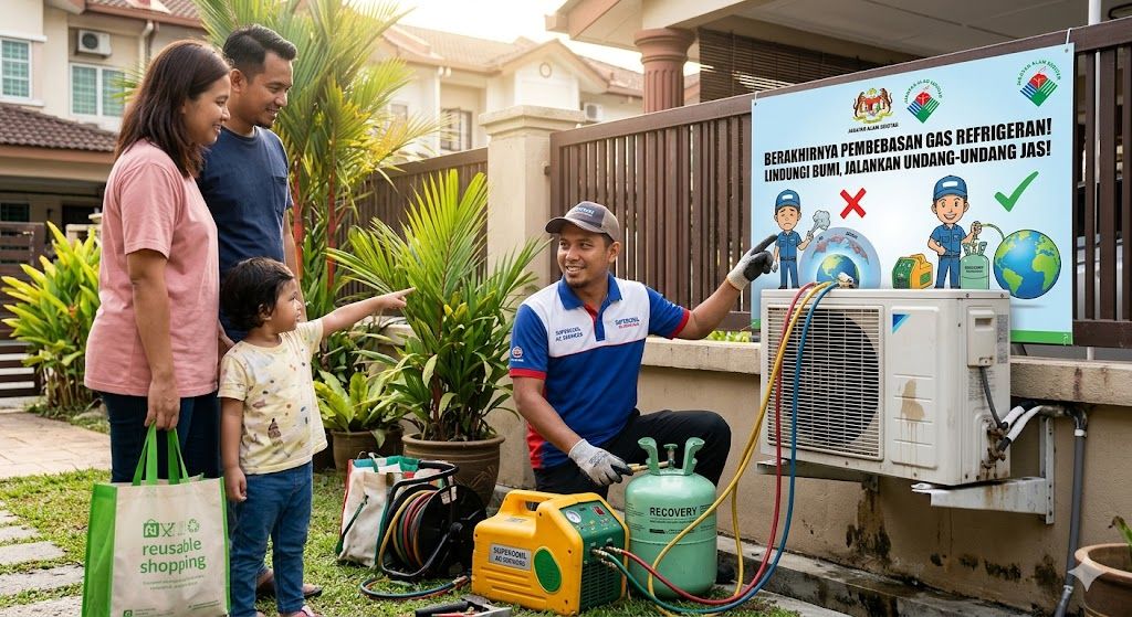 refrigerant venting ban Malaysia DOE