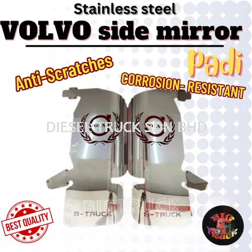 VOLVO - TRUCK SIDE MIRROR COVER WORD PADI DESIGN 