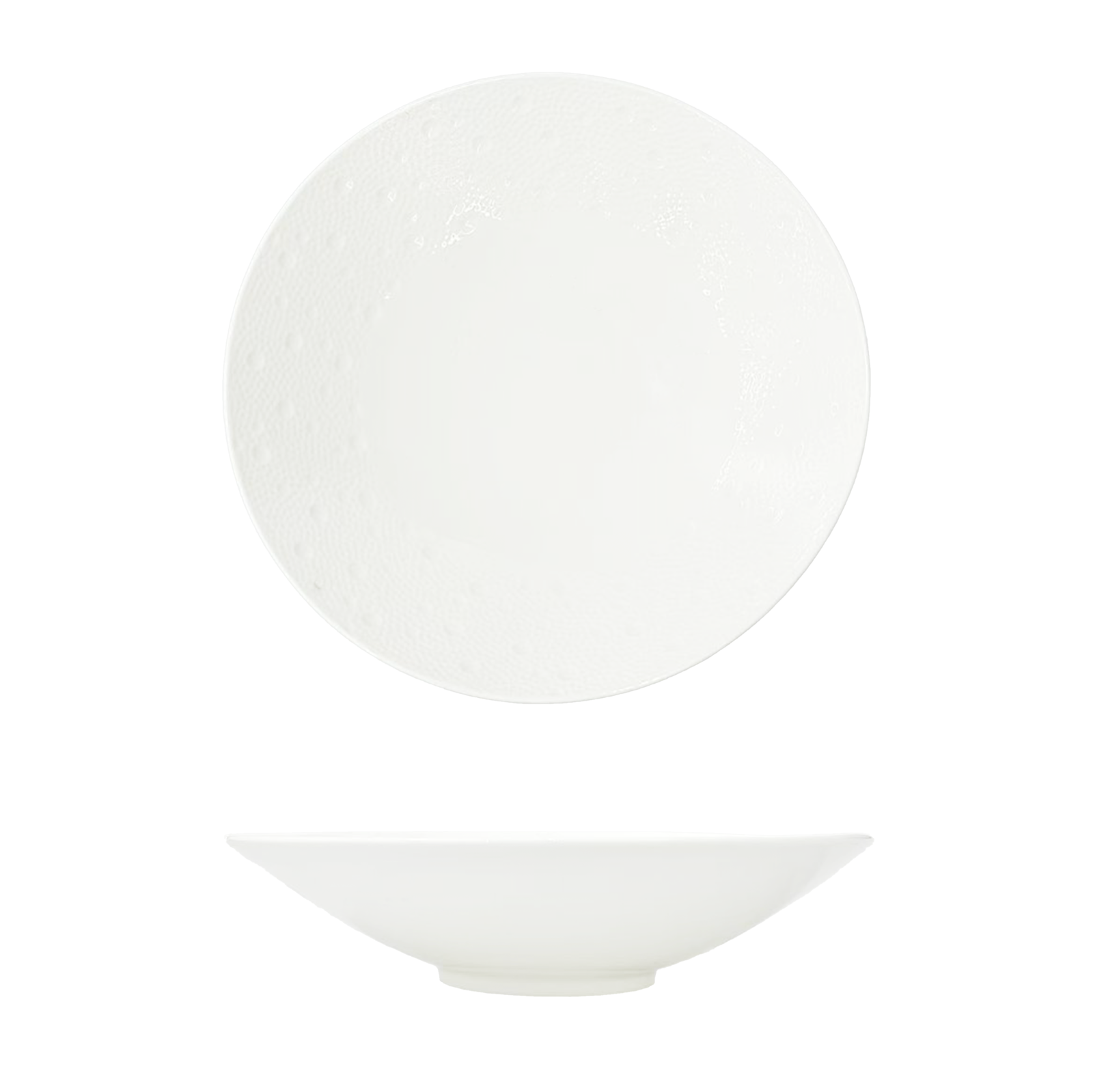 JY-BT-10'' Gypsophila Little Foot Soup Bowl 10 满天星小脚汤碗