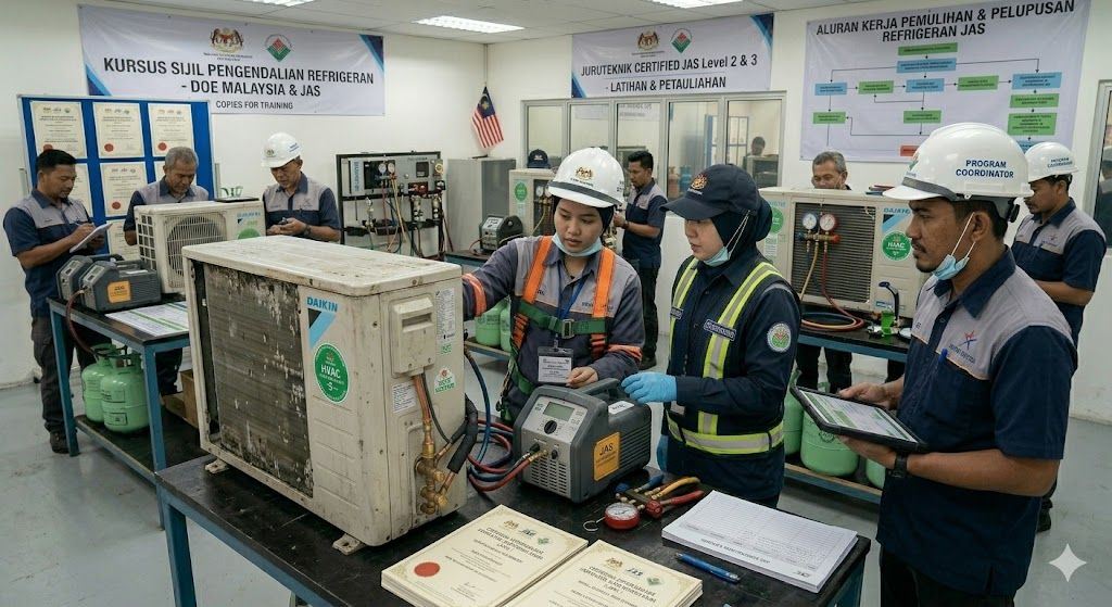Malaysia refrigerant technician certification program