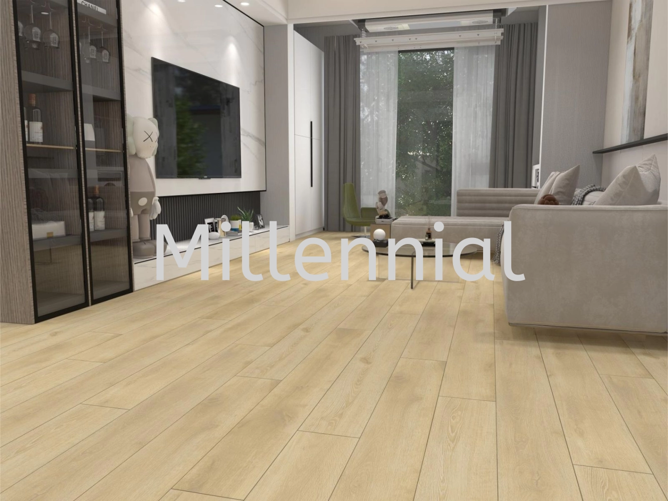 MD 1601 - 3mm Millennial Basix Vinyl Plank