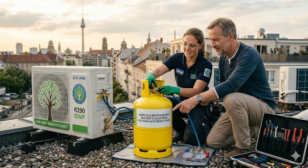 R290 eco refrigerant for HVAC