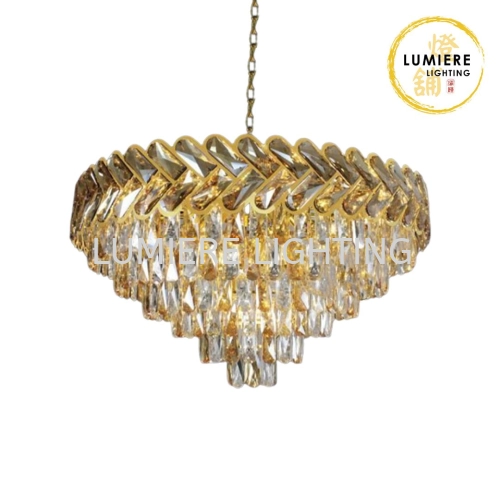 Post Modern Nordic Luxury Gold Chandelier Light