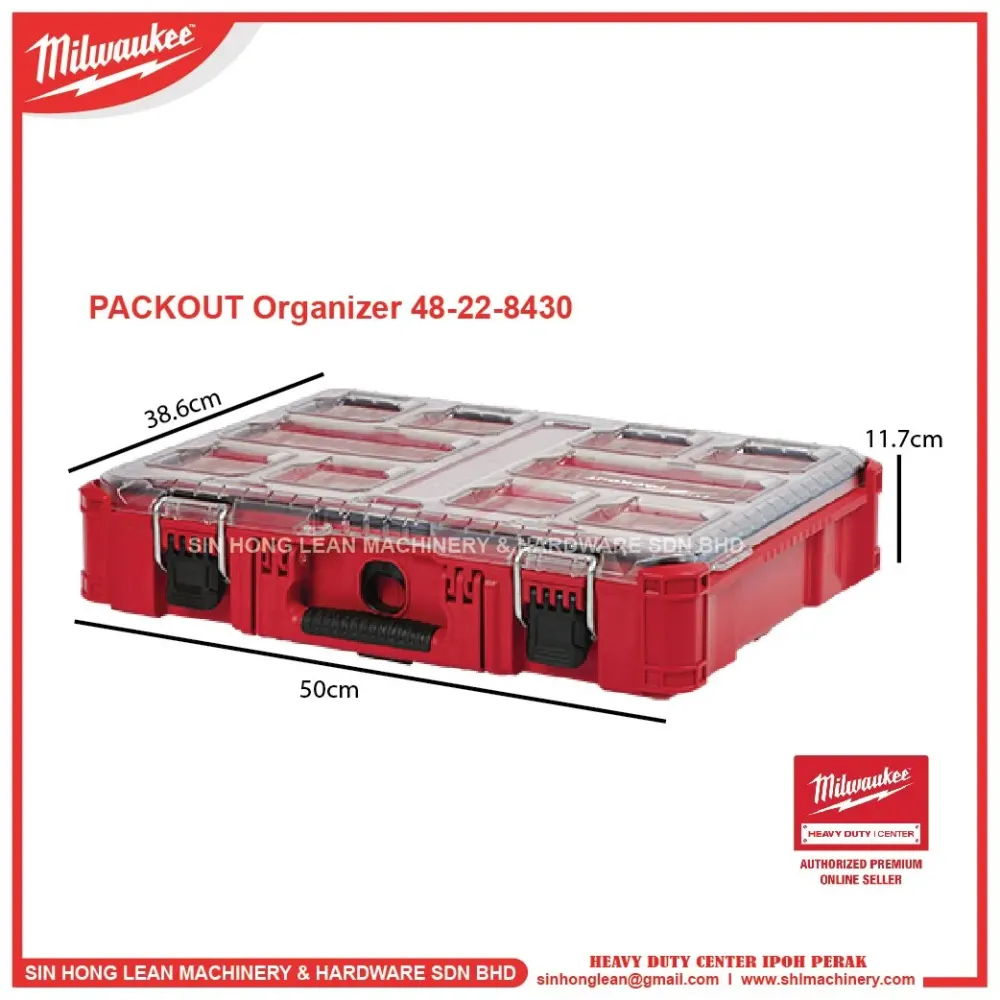 MILWAUKEE PACKOUT ORGANIZER 48 22 8430 MILWAUKEE STORAGE SYSTEM Milwaukee Packout Organizer 48 22 8430 Milwaukee Storage System