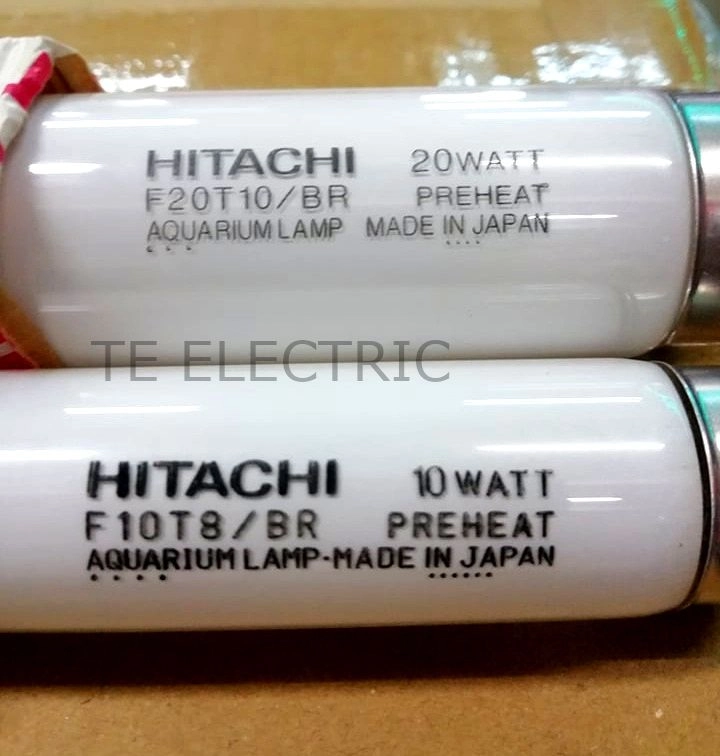 HITACHI 10 W / 20 W F20T10 / F10T8 BR AQUARIUM TUBE FISH LAMP