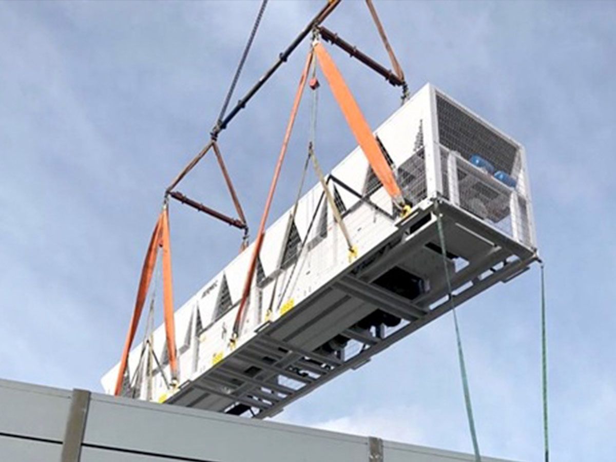 Chiller dismantling and turnkey installation