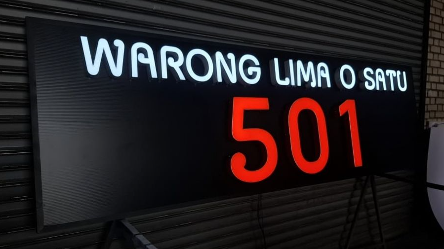 PRO-LEVEL 3D LED FRONTLIT LETTERING + POLYBASE SIGNBOARD BUILDER IN PAGOH, PANCHOR & SEGAMAT