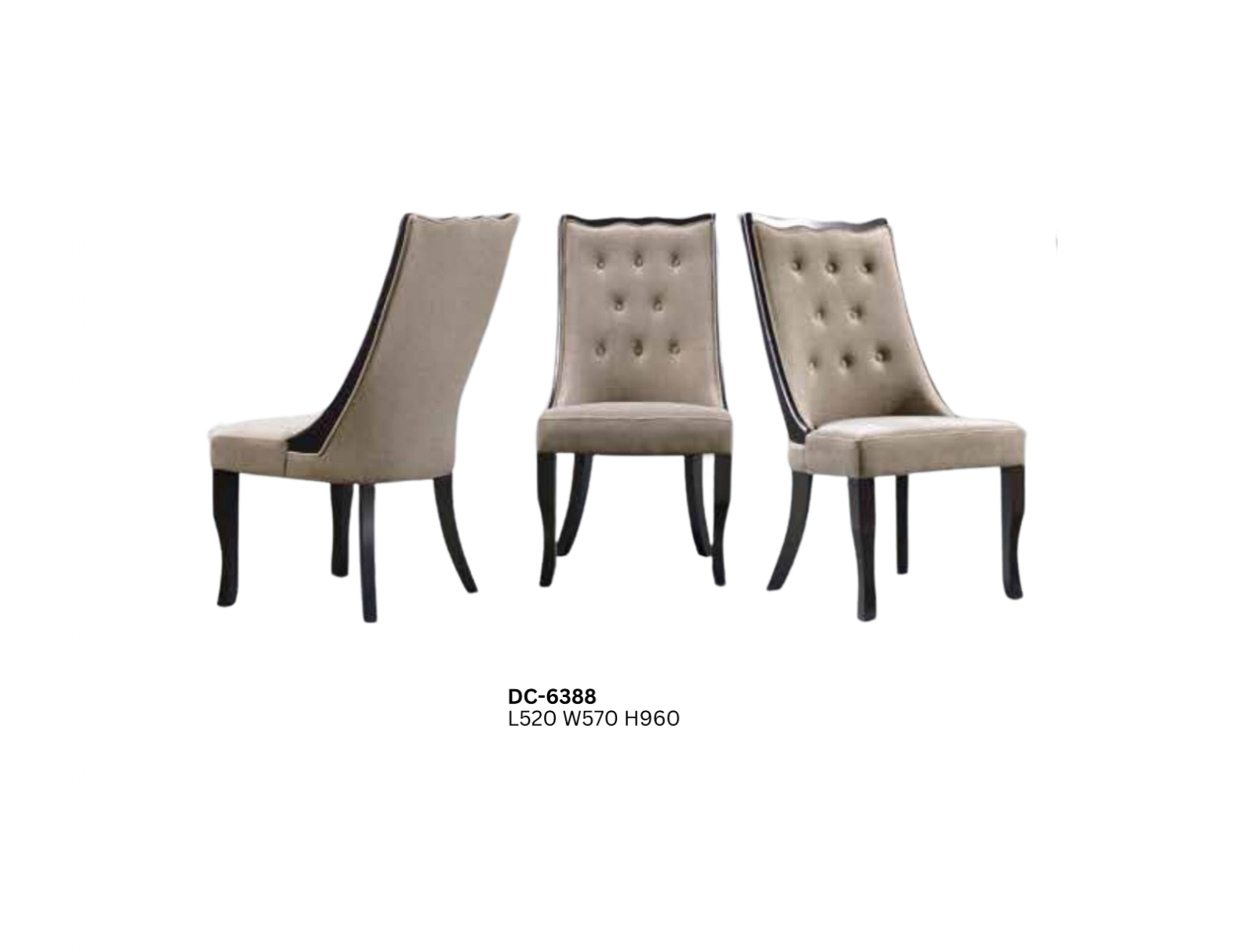 DINING CHAIR (PLZ DC-6388)