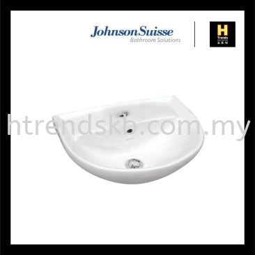 Johnson Suisse Windsor 480mm Wall Hung Basin ( WBSAWR201WW)