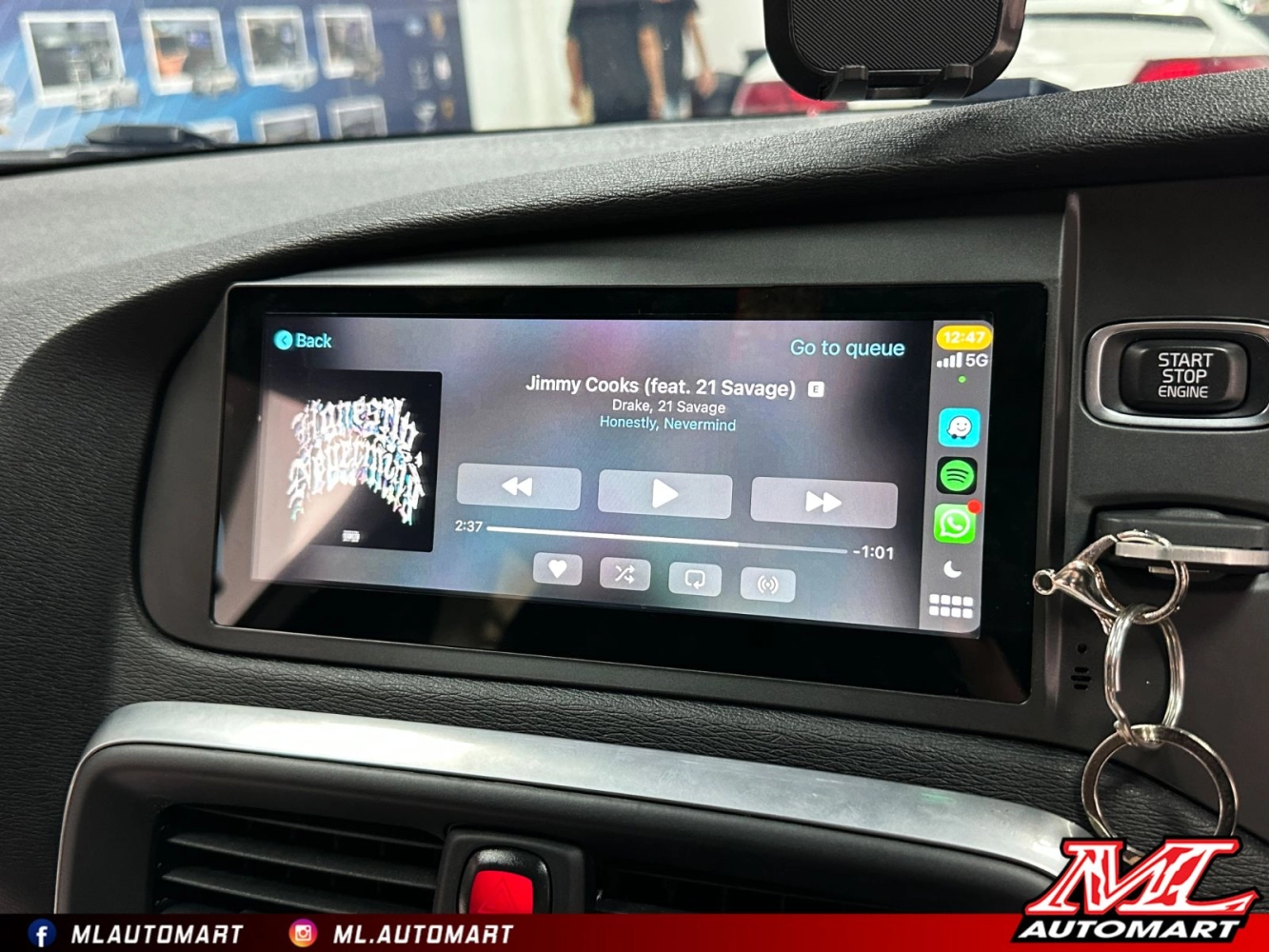 *NEW Volvo V40 T5 Android Monitor