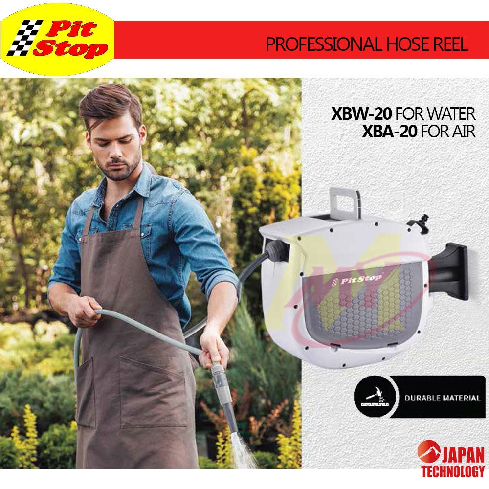 PITSTOP Professional Hose Reel | XBW-20 / XBA-20