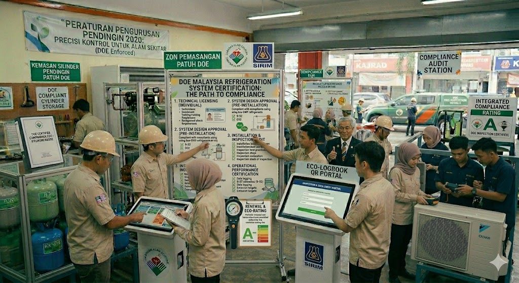 refrigeration system certification Malaysia DOE
