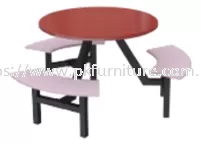 FRP Canteen Furniture -  FRP-C3-6 - 6 Canteen Table Seater Set