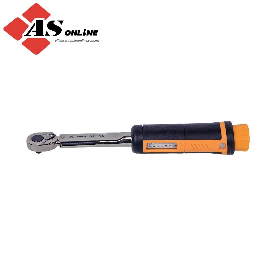 TOHNICHI  QL / QLE Ratchet Head Type Adjustable Torque Wrench / Model: QL15N