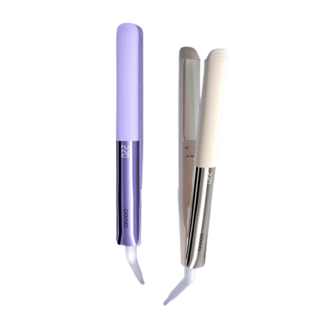 Aoliya Hair Straightener Curling Dual use 拉直板直卷两用夹直板 Mesin Pelurus Rambut