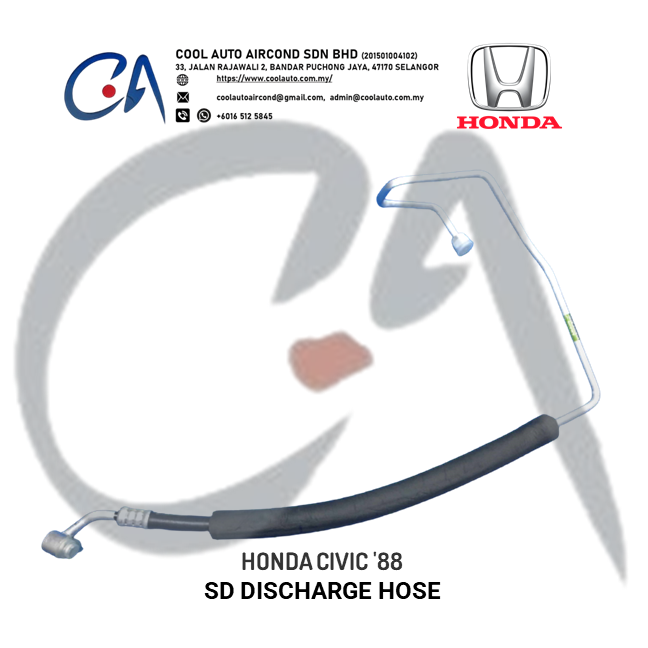 HONDA CIVIC '88 SD DISCHARGE HOSE