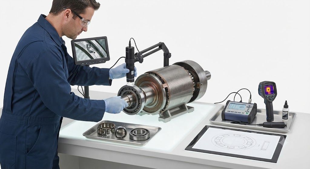 Electric Bearing Failure Analysis Service
