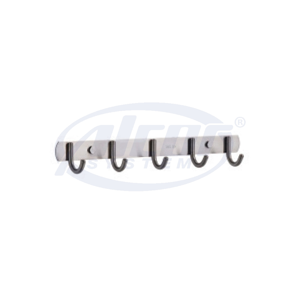Clothes Hook - 5 Hooks #CLH-S378-5-SS