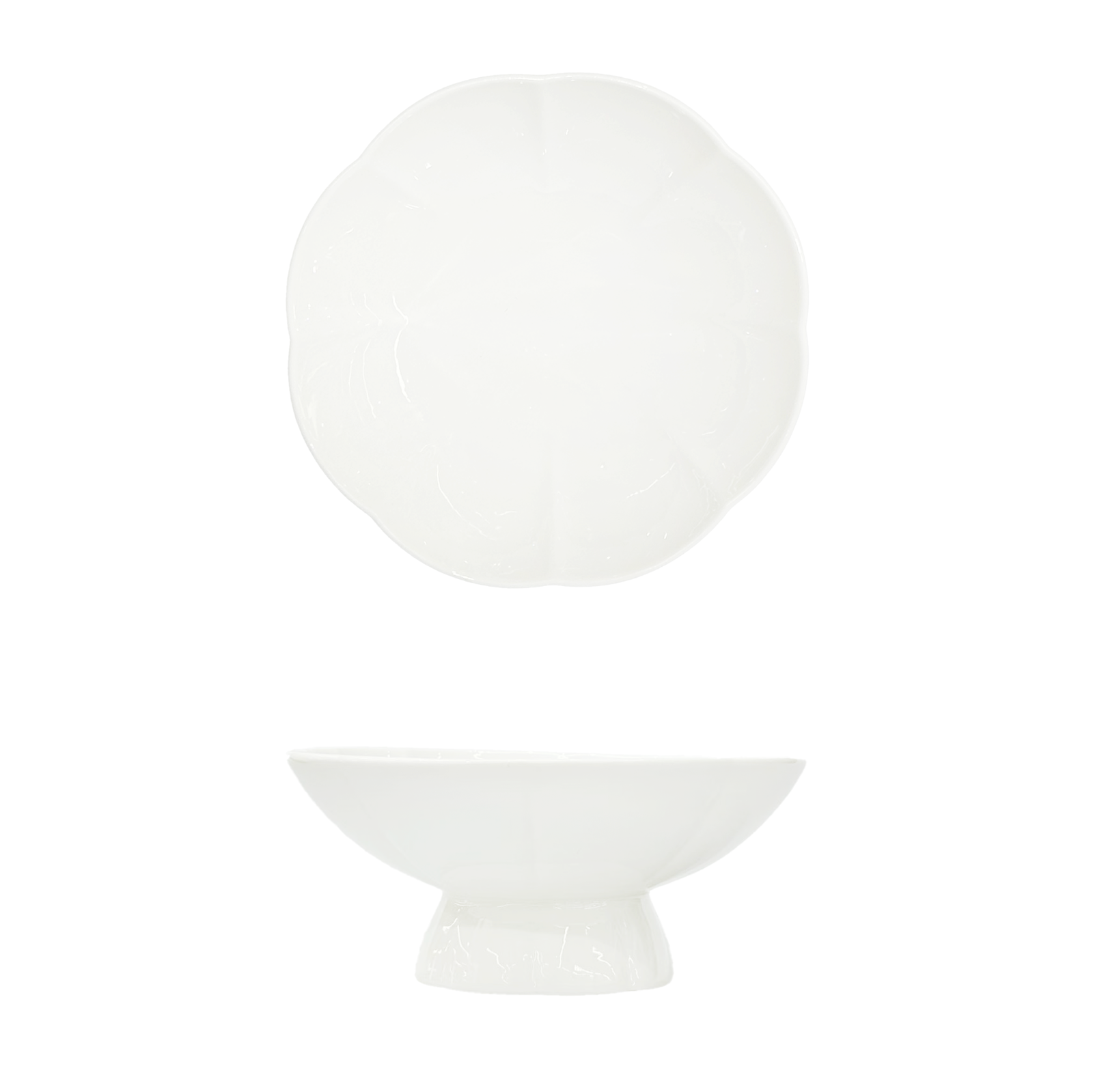 YX-BC-7'' Blooming High-foot Bowl 7 绽放高足碗