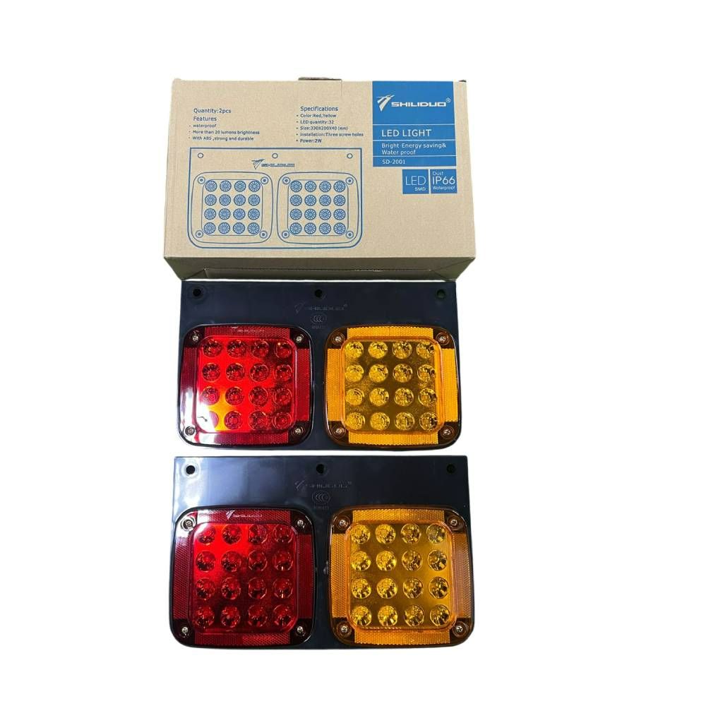 SHILIDUO LED Tail Lamp For Nissan / Hino 24V SD-2001 (RH)(Plastic)