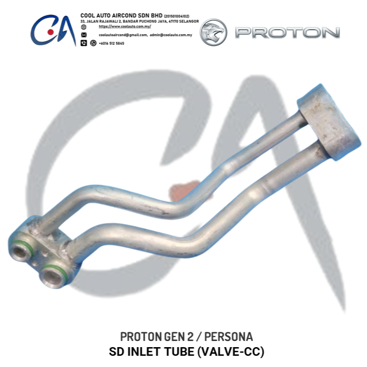PROTON GEN 2 / PERSONA SD INLET TUBE (VALVE-CC)