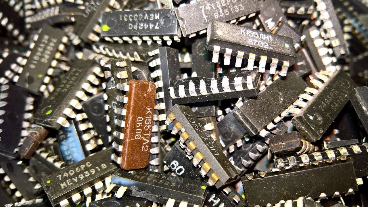 Industrial Components & IC Chip Recycling