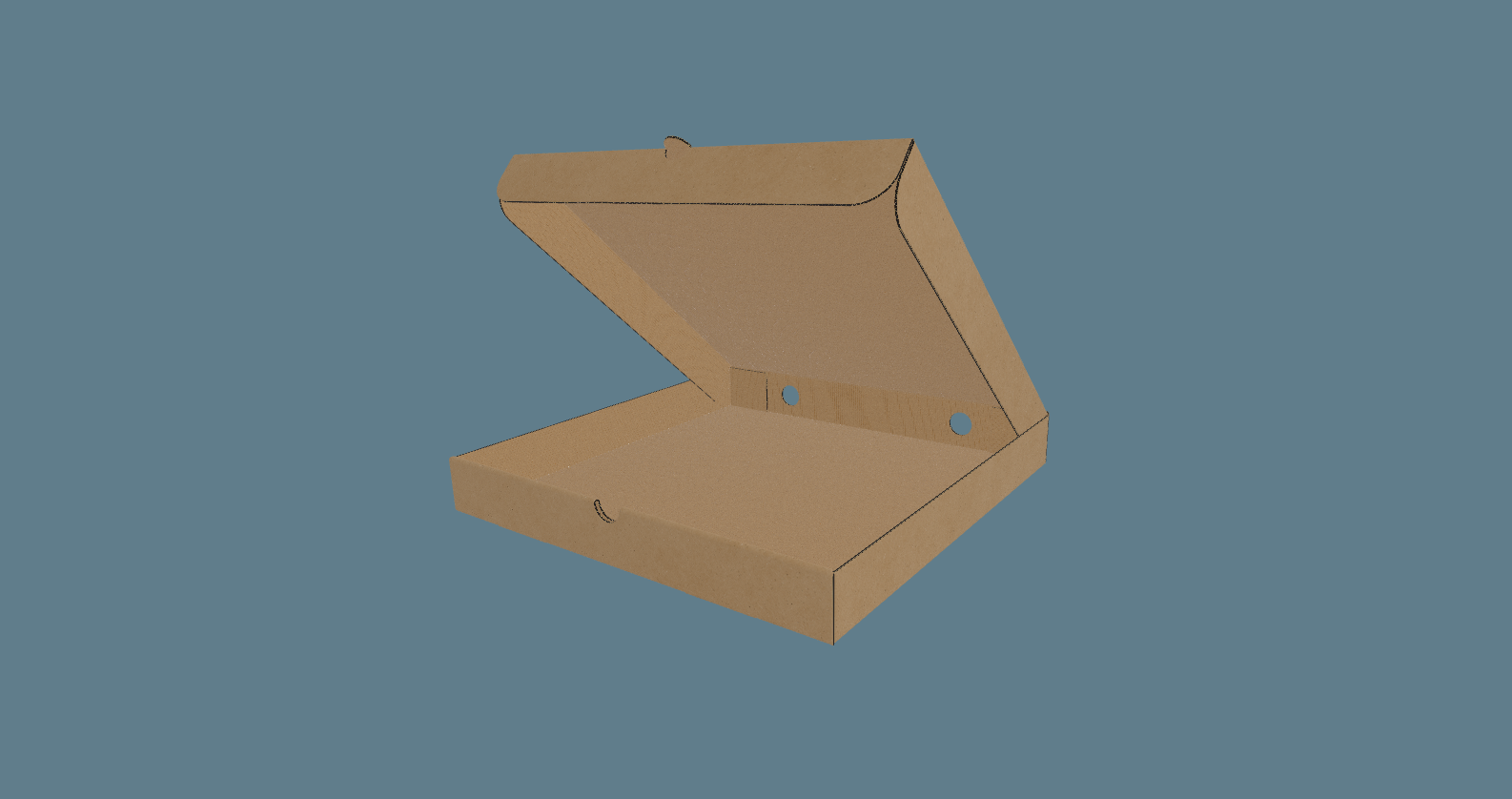 Pizza-Style Mailer Box