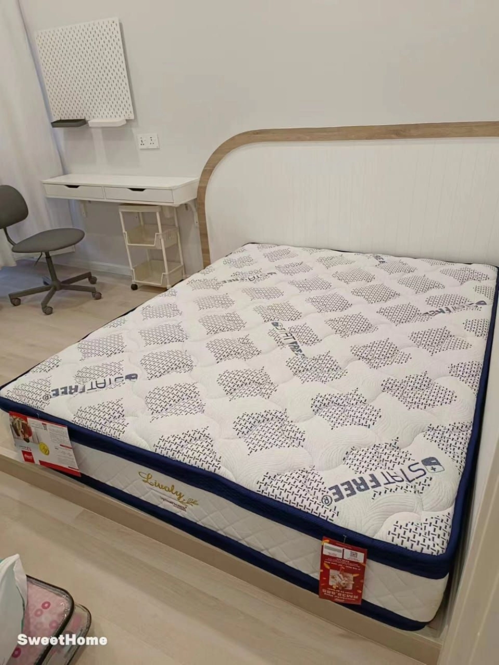 Goodnite Livoly Statfree Queen Size Bedframe | Goodnite Mattress Dealer Penang | Goodnite Best Mattress Shop | Best Mattress Furniture Shop In Penang 