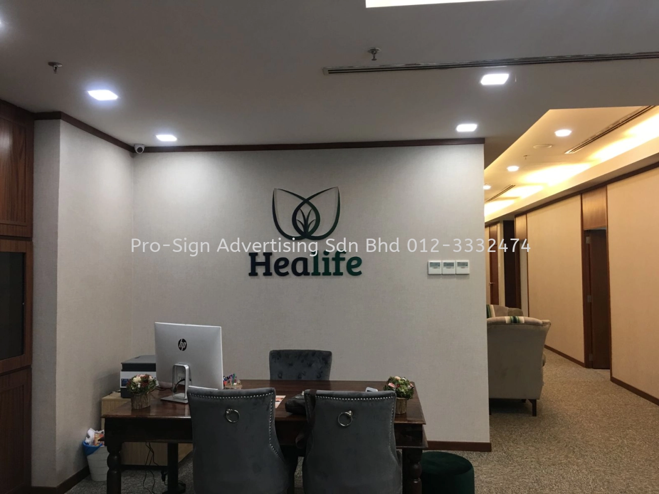 3D RIMLESS LED FRONT LIT (HEALIFE, KL, 2019)