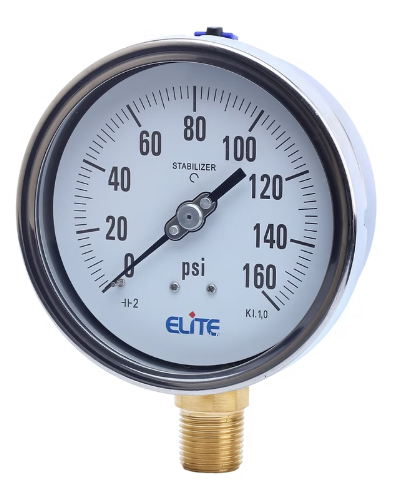 SS Case Brass Pressure Gauges P-07