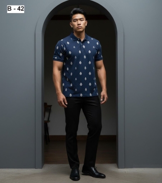 Custom Batik Sublimation T-Shirt