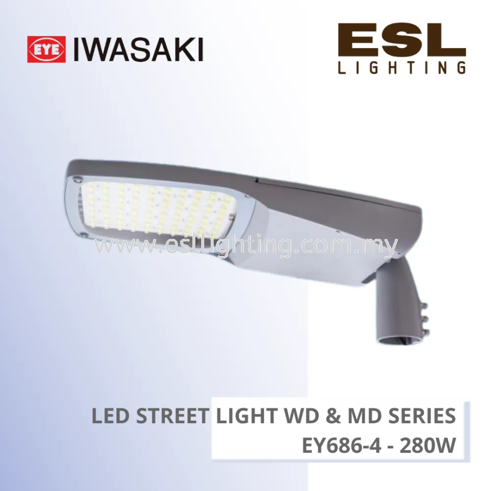 EYE IWASAKI LED Street Light WD & MD Series 280W -  EY686-4 [SIRIM]