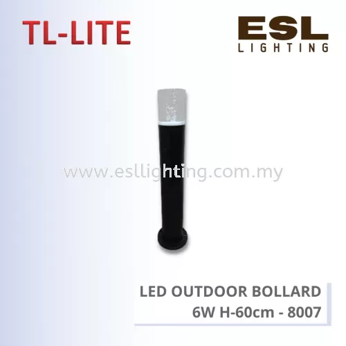 TL-LITE BOLLARD - LED OUTDOOR BOLLARD - 6W H-60CM - 8007