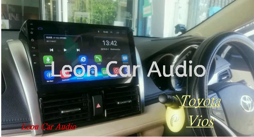 toyota vios ncp150 OEM 10" FHD Android Wifi GPS USB Player