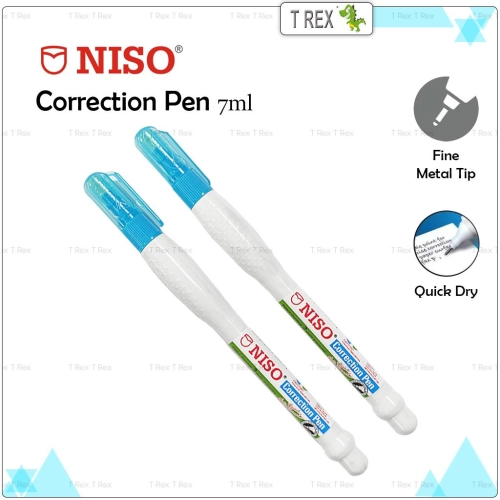 Niso 2pcs Value Pack Correction Pens 7ml