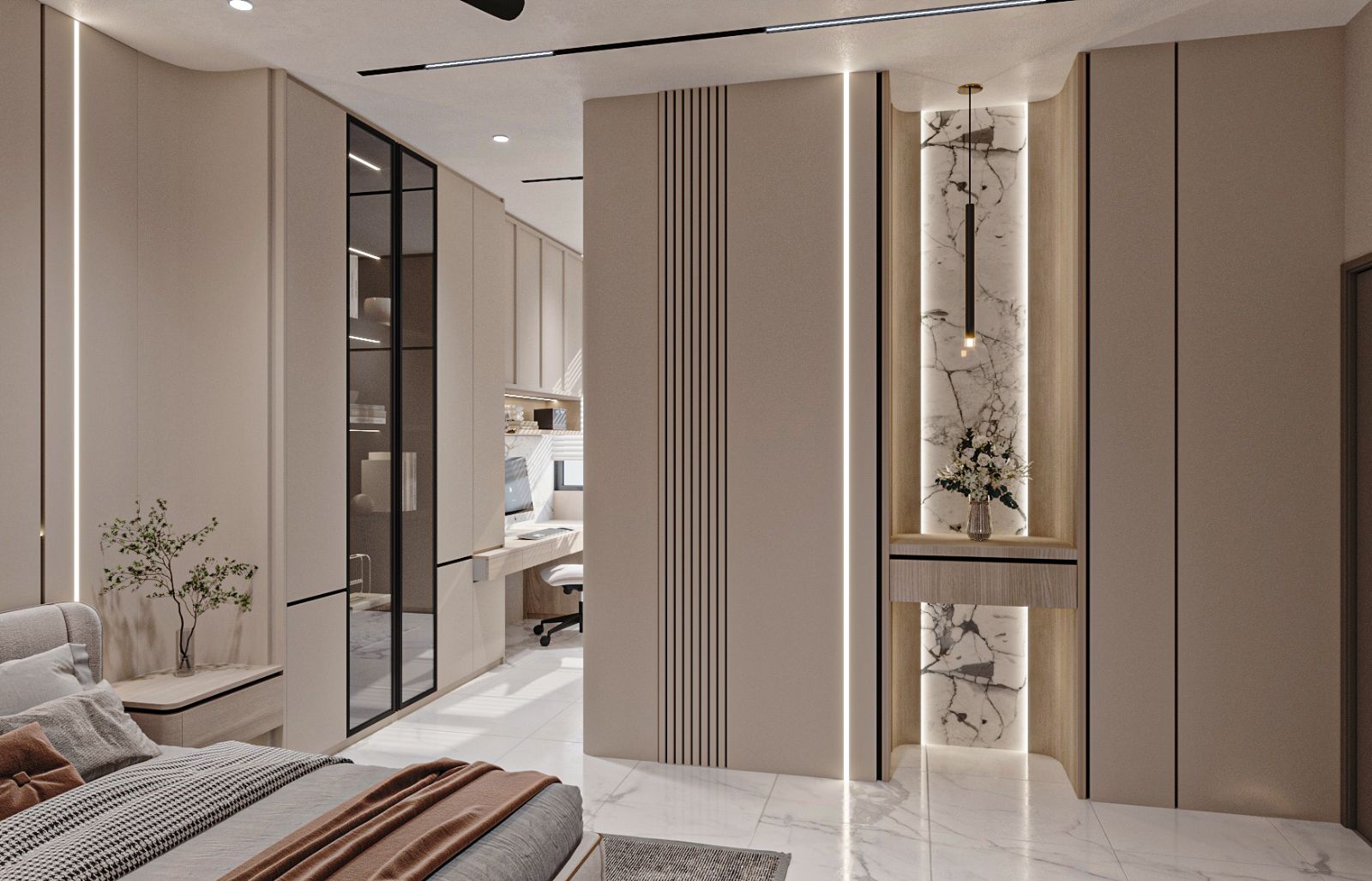 BEDROOM - SILVER - LTH