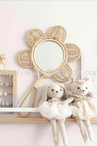 MIR 062 - RATTAN MIRROR