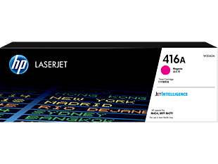 HP 416A Magenta Original LaserJet Toner Cartridge (~2,100 pages) W2043A